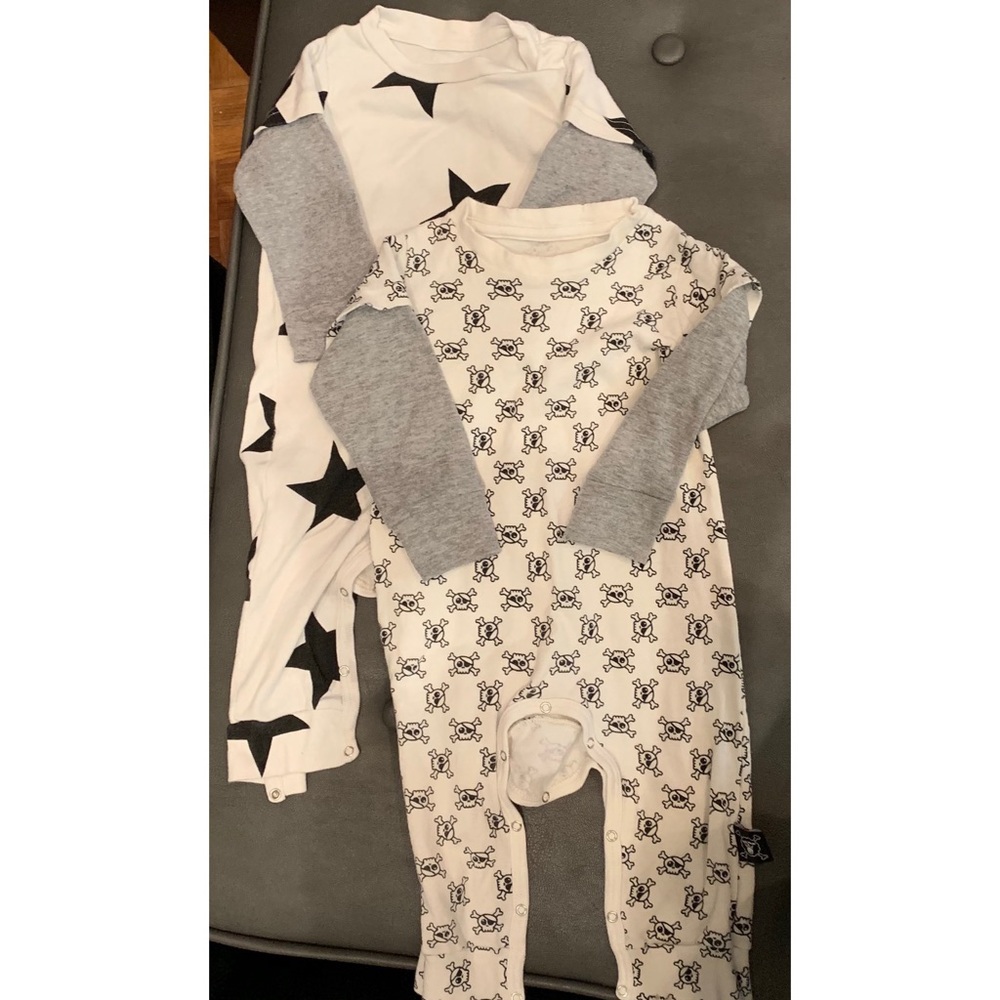 Nununu onesies 12-18m GUC 2 pieces